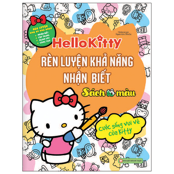 Bộ 4 Cuốn Hello Kitty- Sách Tô Màu: Rèn Luyện Khả Năng Cho