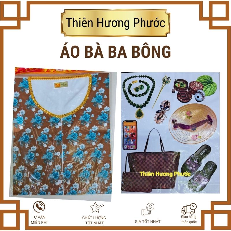 Áo quần bà ba bông bà