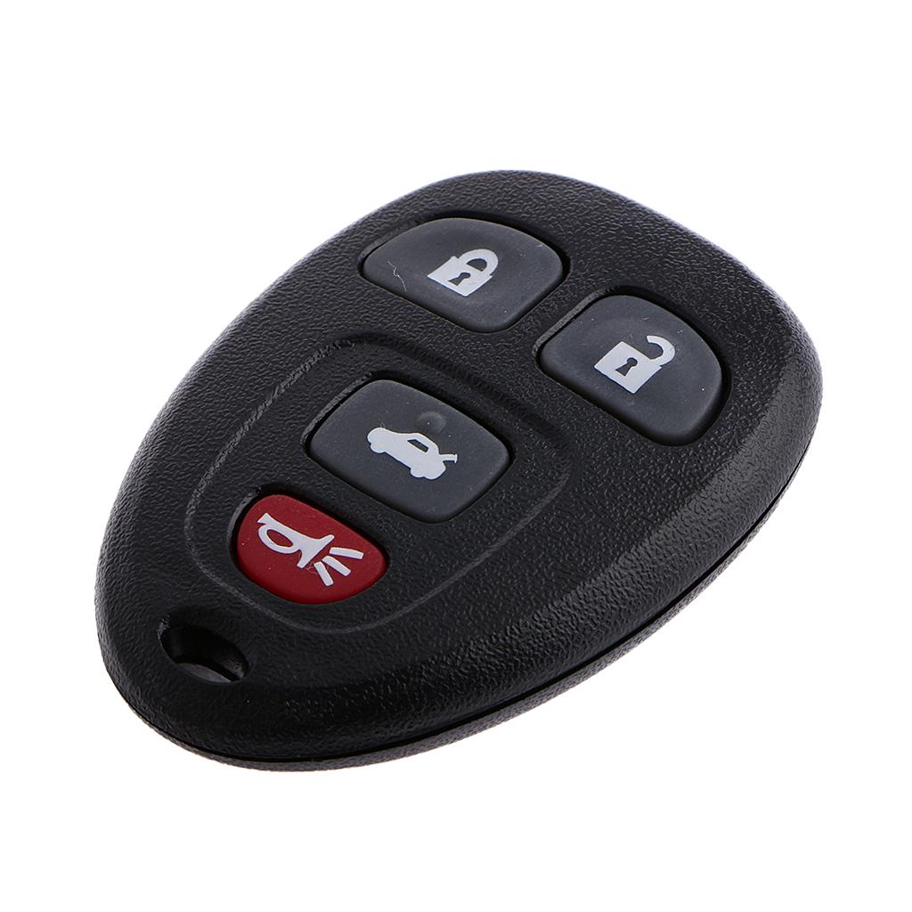 4 Buttons Remote Control Key Shell Cover for