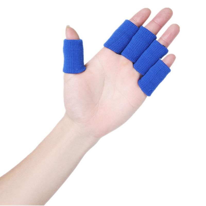 10 % tay áo thể thao tay áo Viêm khớp hỗ trợ ngón tay bảo vệ bóng rổ ngoài trời Badminton Bóng chuyền Bóng chuyền Bảo vệ ngón tay Color: multi