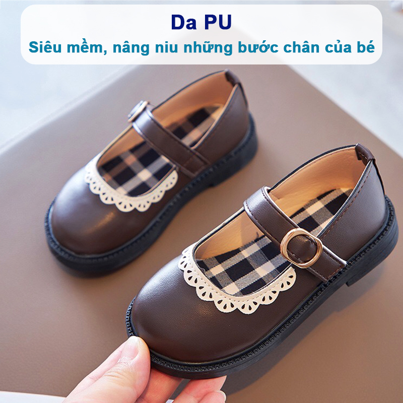 Giày búp bê phong cách Hàn Quốc Baby-S, Giày bé gái tiểu thư dáng vintage xinh xắn – SG36