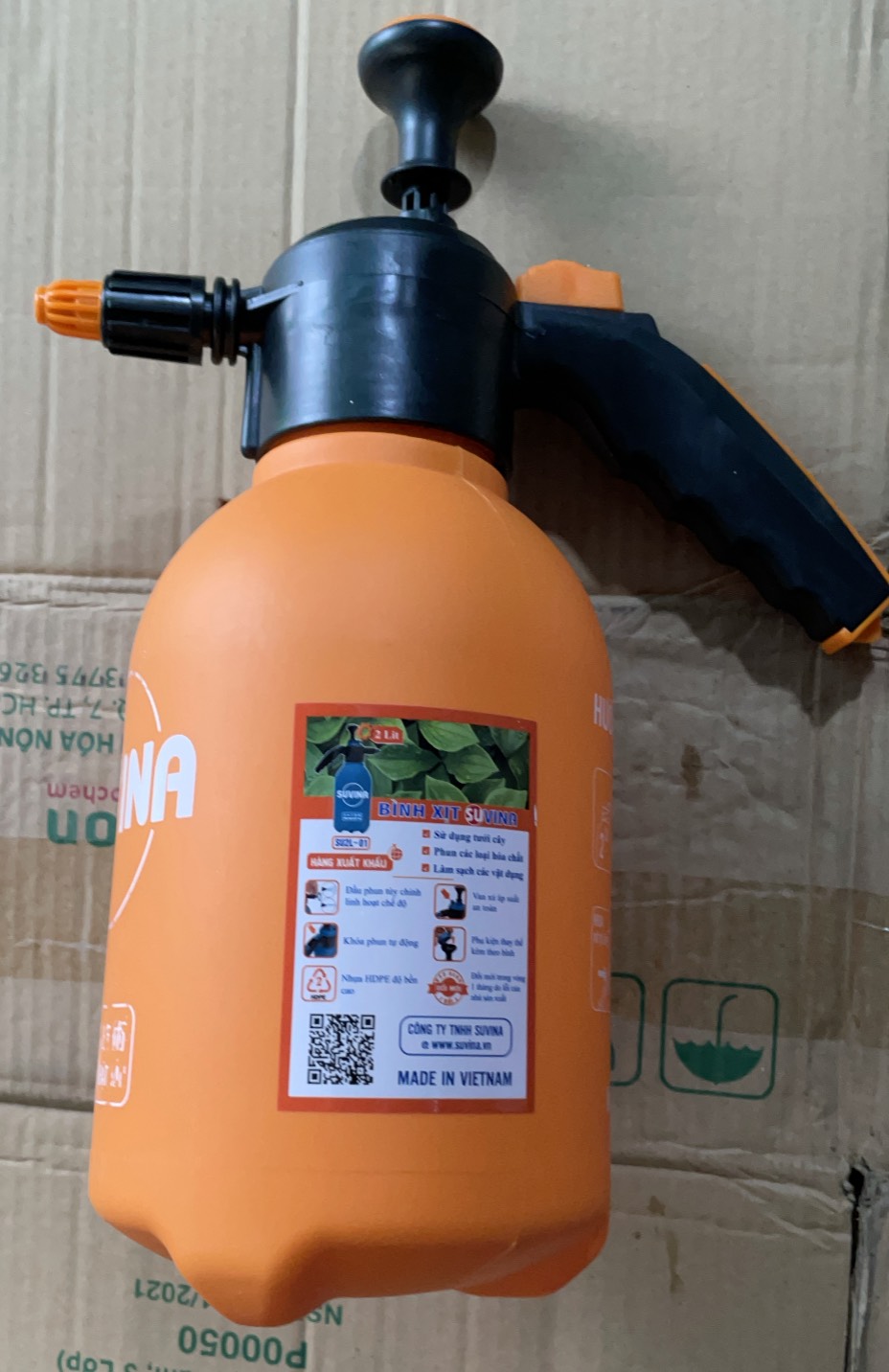 Bình xịt Suvina chất lượng cao cấp 2 lít tiêu chuẩn xuất khẩu