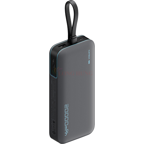 Sạc dự phòng Cuktech Power Bank 15 Ultra 1USB 2Type-C 100W 20000mAh PB200 - Hàng chính hãng