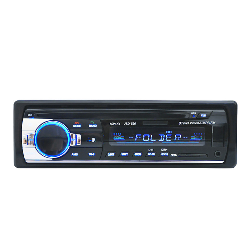 Đầu Nghe Nhạc MP3 Bluetooth Kiêm Đài FM Cho Ô Tô DC12V JSD-520