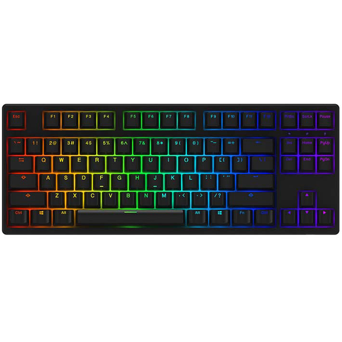 Bàn phím cơ AKKO 3087S RGB – Black (Cherry switch) - Hàng chính hãng