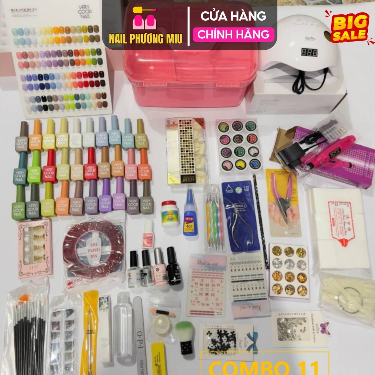 Combo Trọn Bộ Làm Nail Cá Nhân Cơ Bản Số 11 Nữ Women