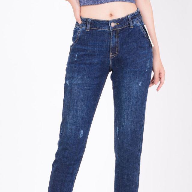 QUẦN JEAN BAGGY CẠP CAO PHỐI CHUN HÀNG CAO CẤP_NP01