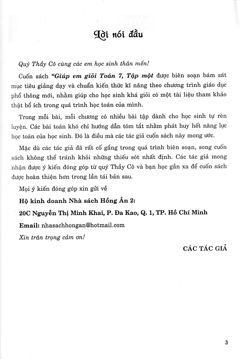 Sách tham khảo- Giúp Em Giỏi Toán 7 - Tập 1 _HA