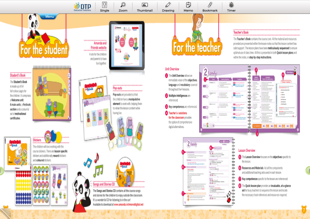 New Amanda & Friends 2 Sách giáo viên điện tử