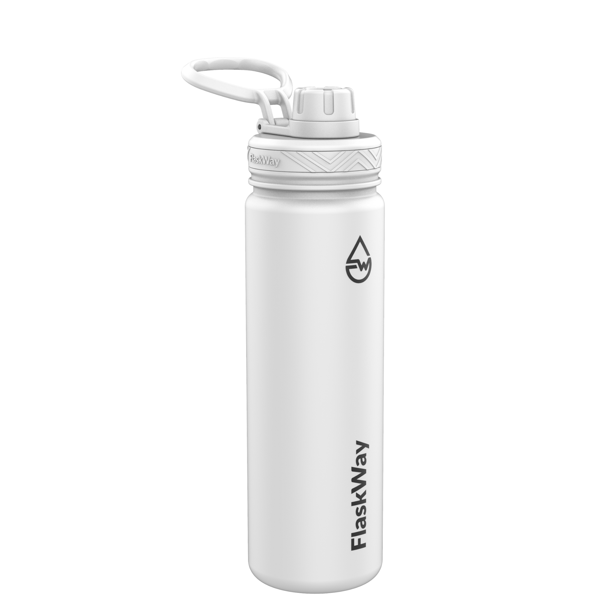 Bình giữ nhiệt FlaskWay Pure White 22oz