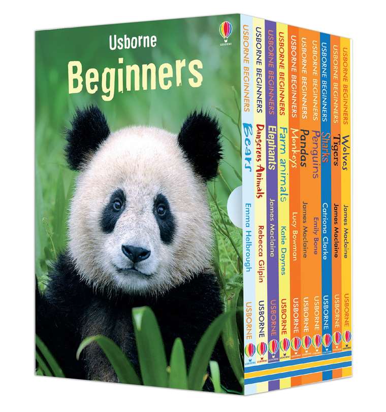 [Hàng thanh lý miễn đổi trả] Usborne Beginners Boxed Set: Animals