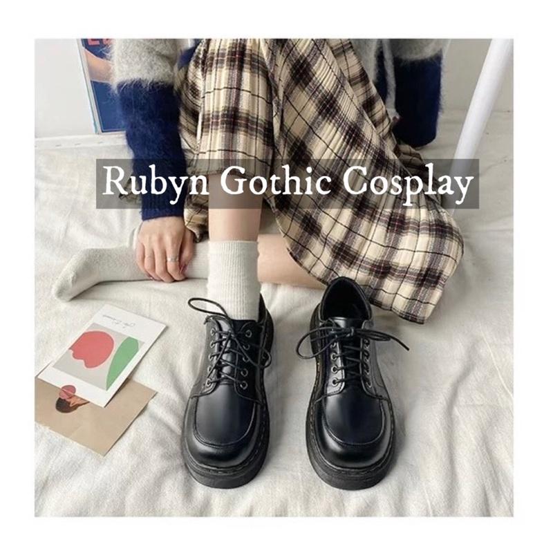 Giày Oxford đế dày cá tính ( Màu đen và nâu ) Size 35 - 40