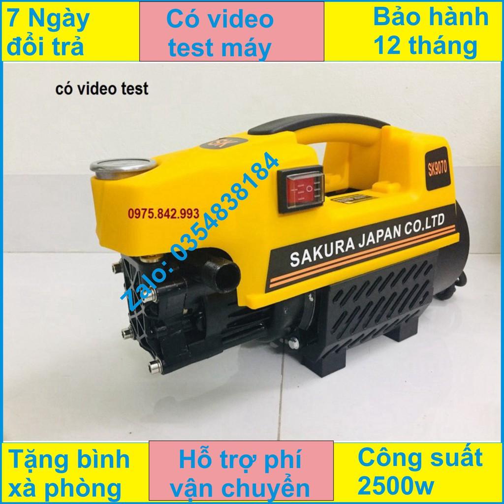 MÁY RỬA XE SAKURA NHẬT BẢN 2500W