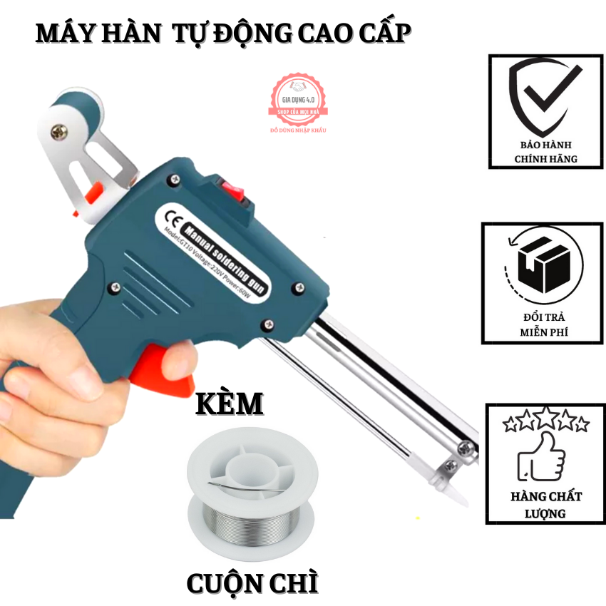 Máy hàn điện tự động đa năng 220V chuyên dụng kèm cuôn chì- Hàng nội địa TRUNG cực bền