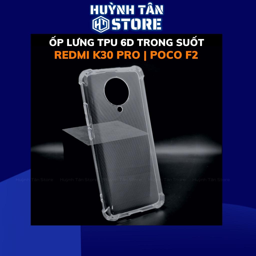 Ốp lưng redmi k30 pro poco f2 trong suốt chống sốc bảo vệ camera TPU 6D phụ kiện điện thoại huỳnh tân store