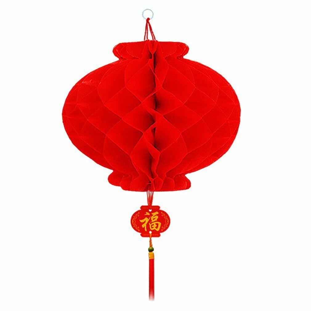Lồng Đèn Giấy Đỏ Phong Cách Trung Hoa Trang Trí Không Thấm Nước