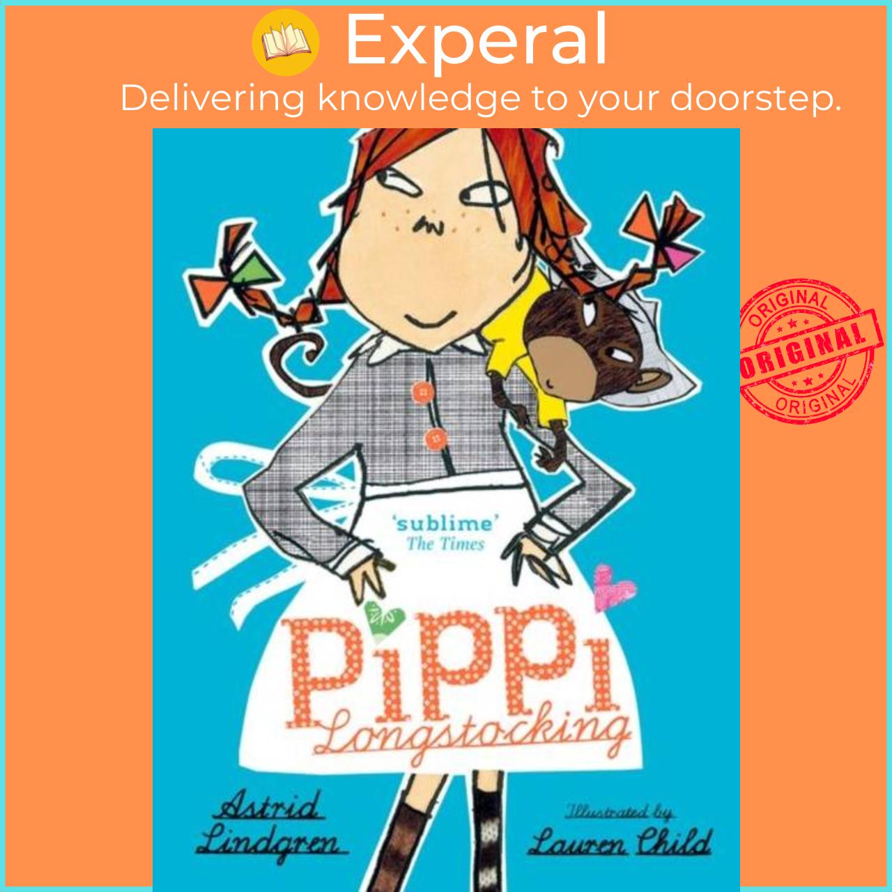 Sách - Pippi Longstocking by Lauren Child (UK edition, paperback)