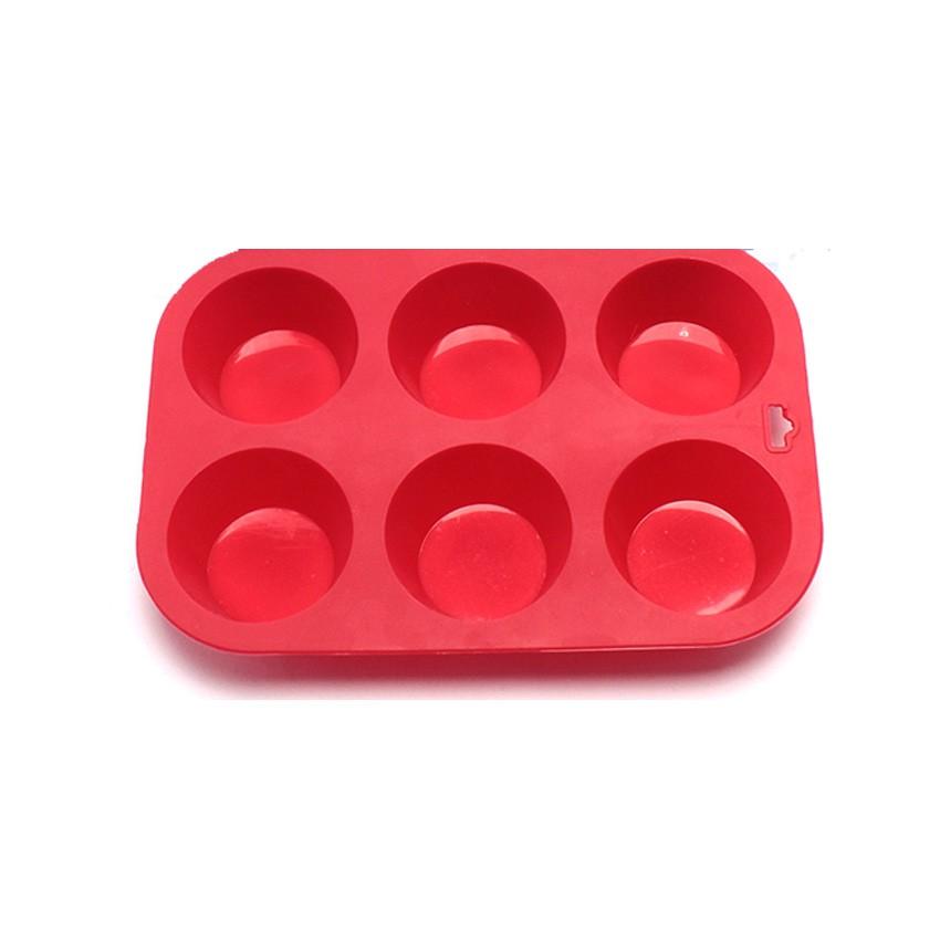 Bộ 6 Khuôn Bánh Nướng Nhỏ Silicon Uncle Bills KC0029