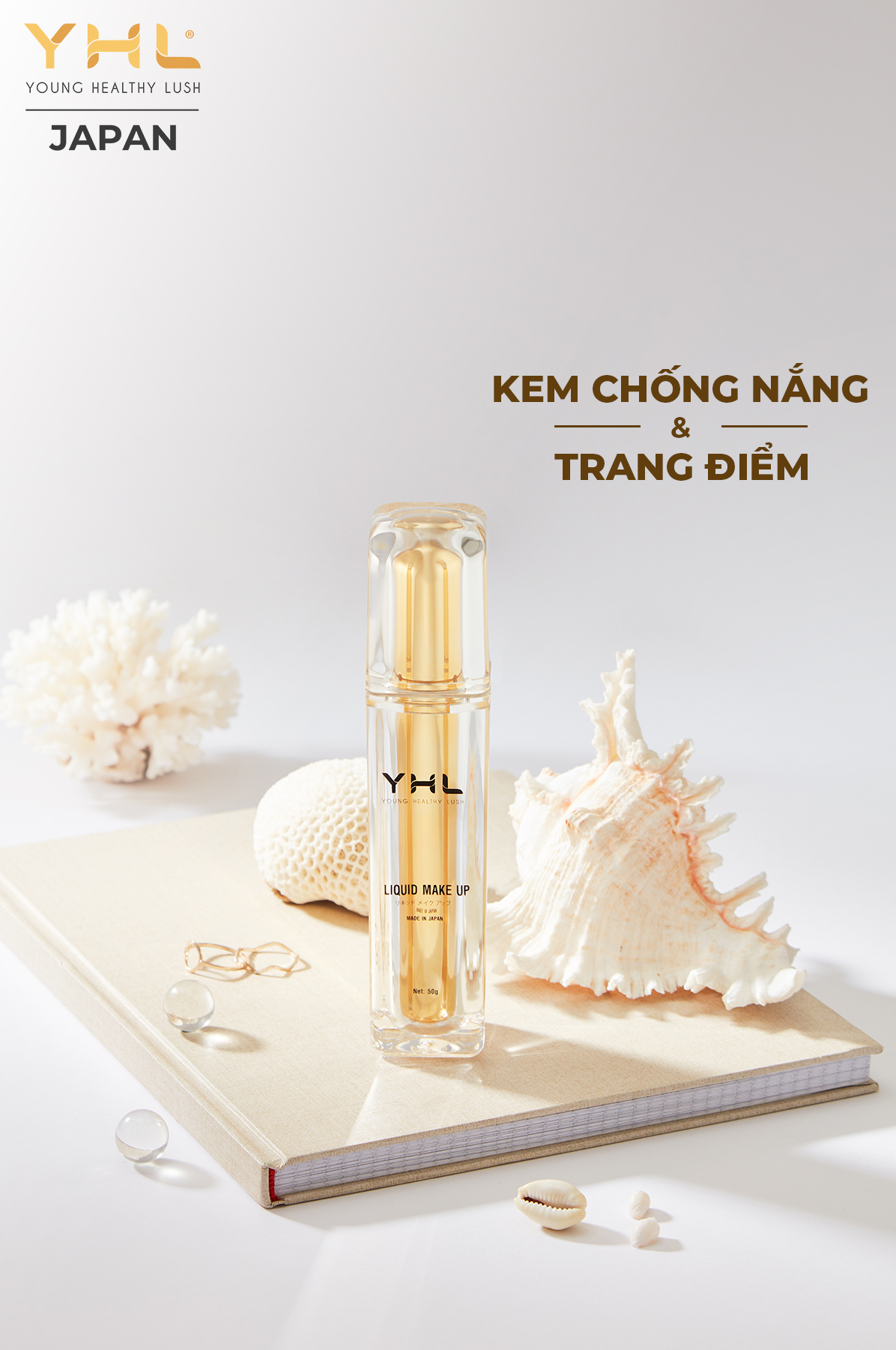 Kem chống nắng trang điểm YHL