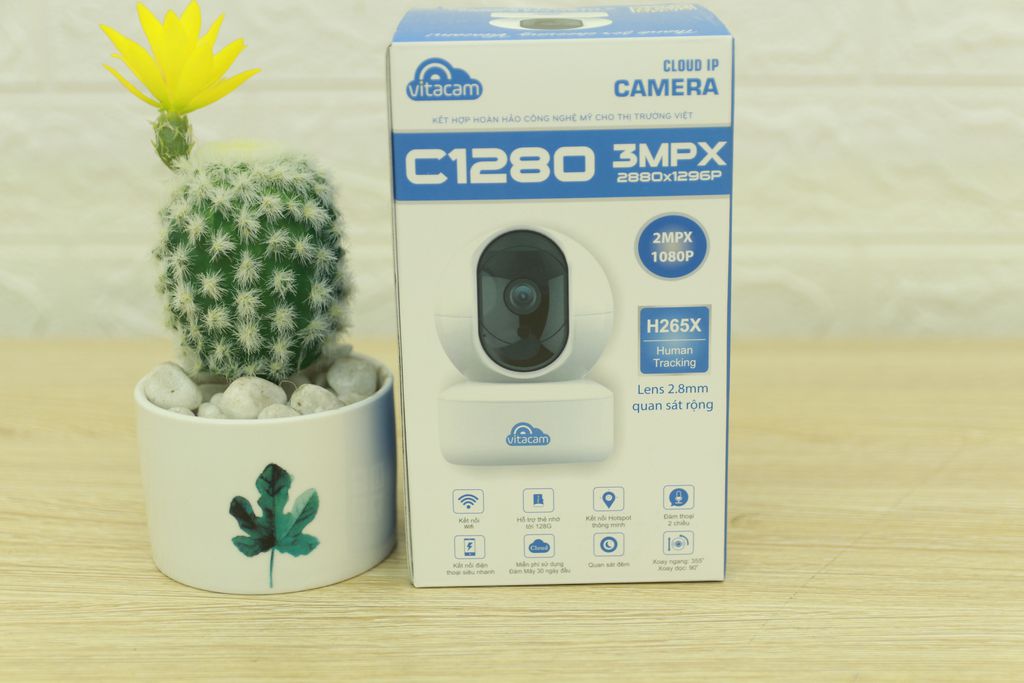 CAMERA VITACAM C1280 - 2MPX FULL HD 1080P - HÀNG CHÍNH HÃNG