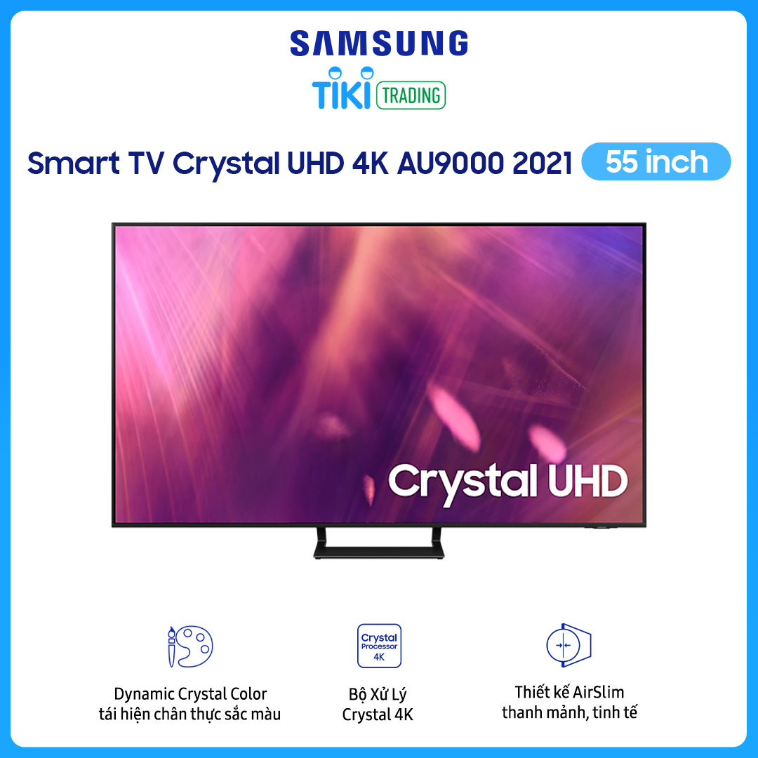 Smart Tivi Crystal Samsung 4K 65 inch UA65AU9000