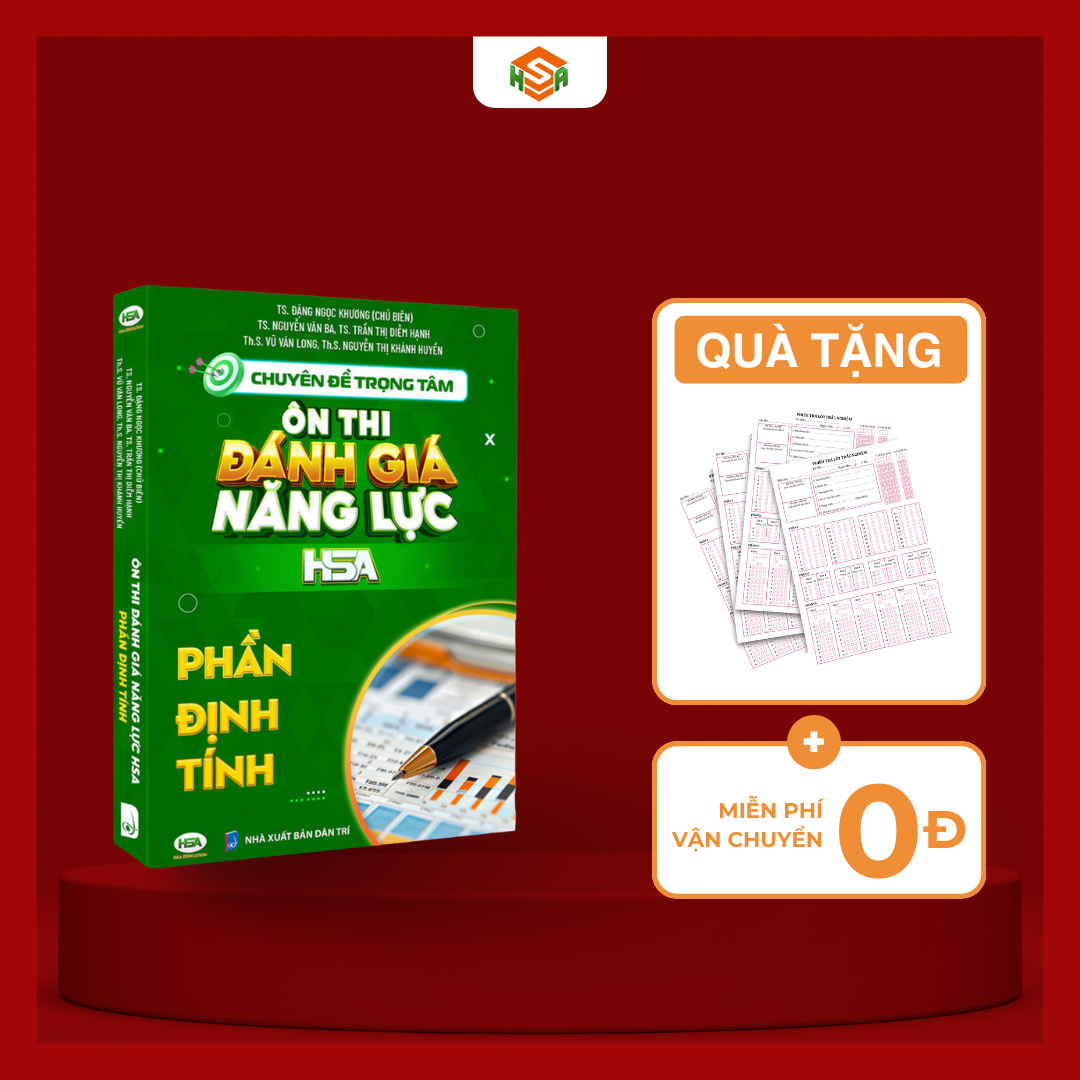 Sách - Chuyên Đề Trọng Tâm Ôn Thi ĐGNL HSA (Phần Định Tính)