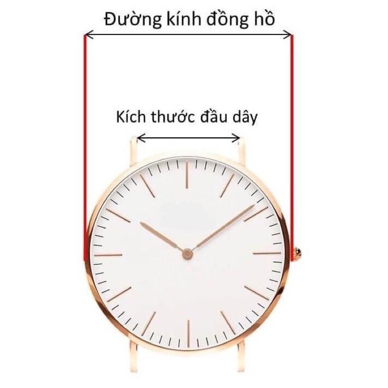 Dây Đồng Hồ Thép Lưới Mesh DW