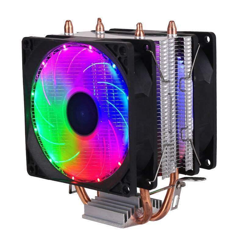 Ưu ái nhất quạt tản nhiệt CPU đa nền cho amd intel đèn ống đồng đa năng RGB tản nhiệt nước