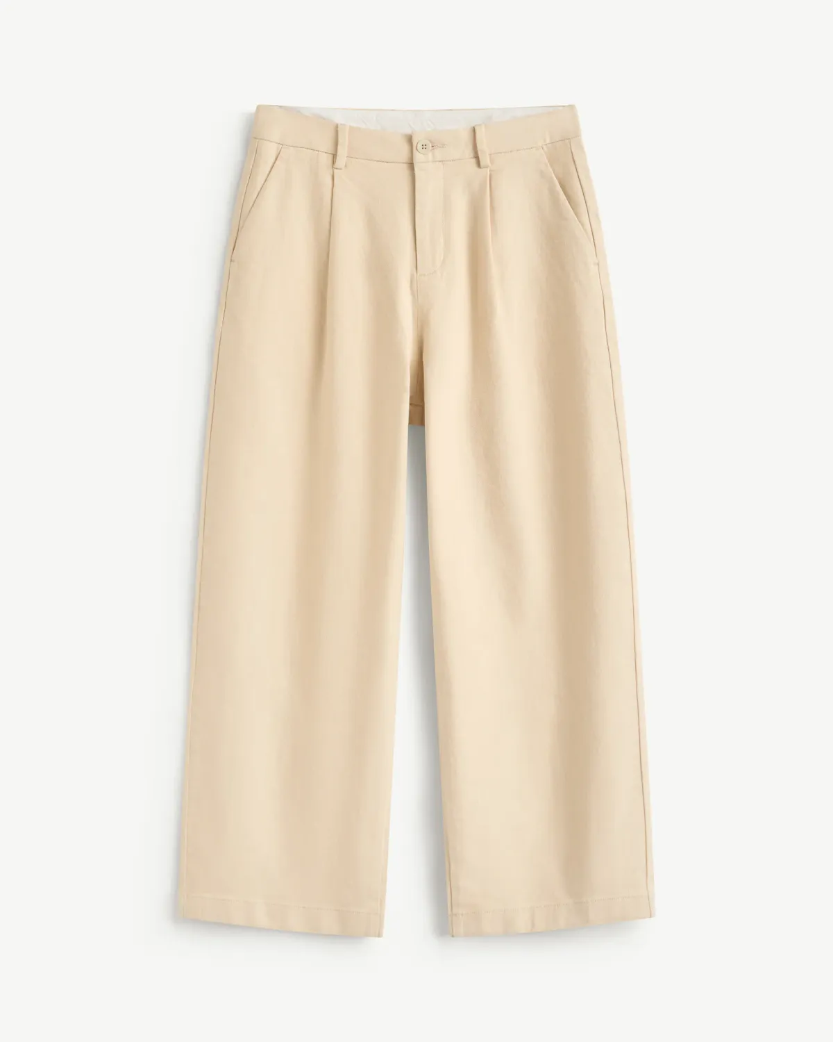 Quần dài khaki nam nhấn ly form Wide leg - RT 10S25PCA006 | ROUTINE CÀ MAU