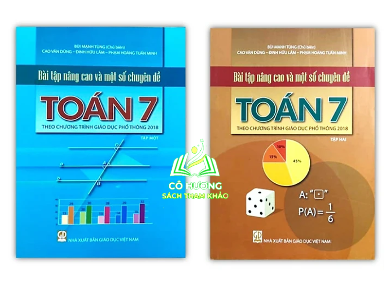 Sách - Combo Bài tập nâng cao và một số chuyên đề Toán 7 - ( Tập 1 + Tập 2 )