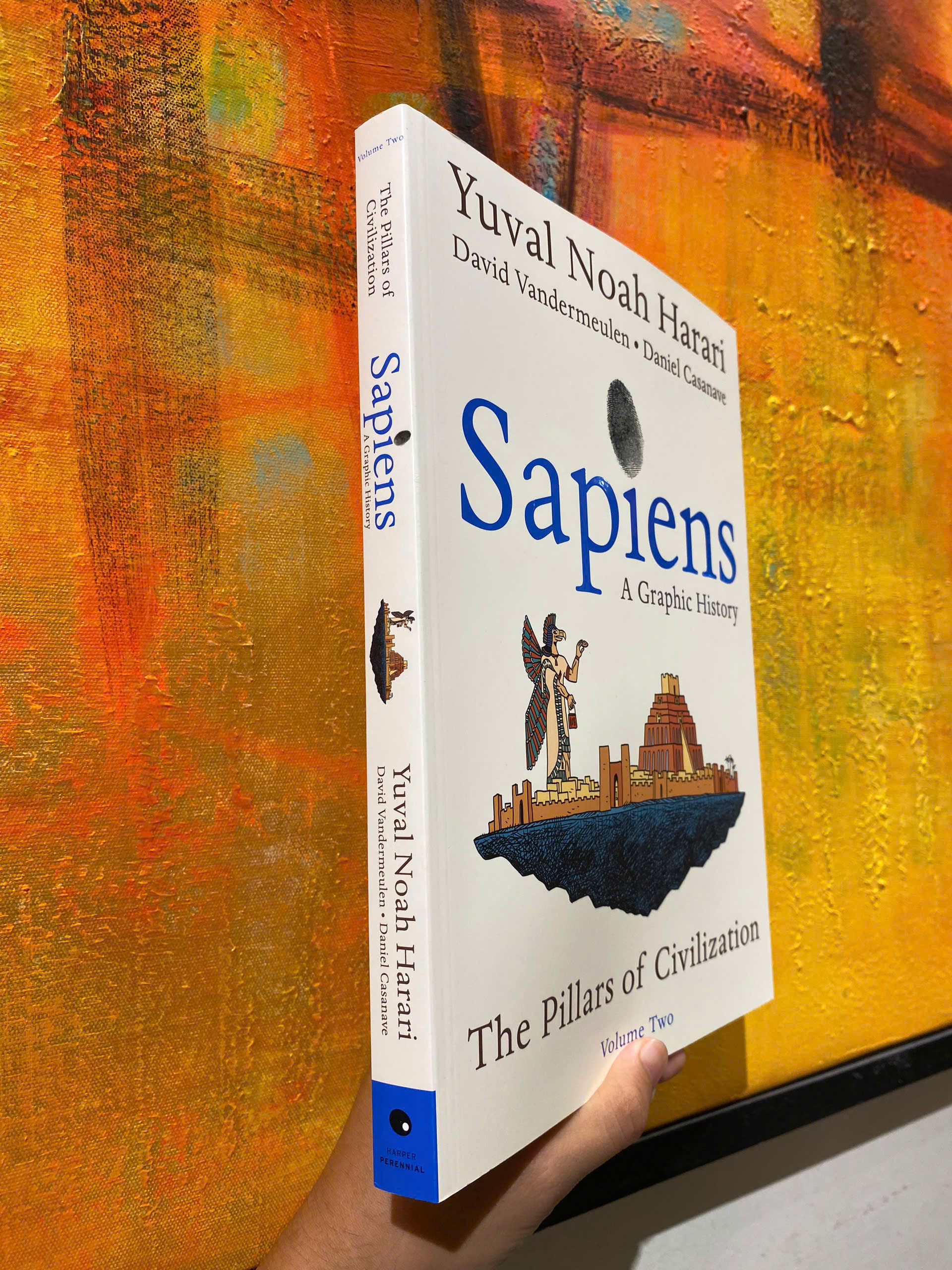 Sách - Sapiens: A Graphic History: The Pillars of Civilization (Vol. 2) by Yuval Noah Harari