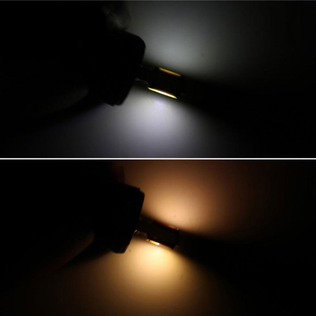 10X T5 Instrument Cluster Panel LED Bulbs Light T5 6500k 12V