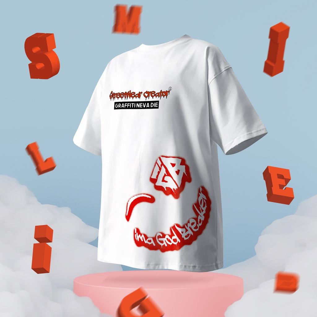 Áo Thun Đường Phố Mặt Cười iMA God Breaker