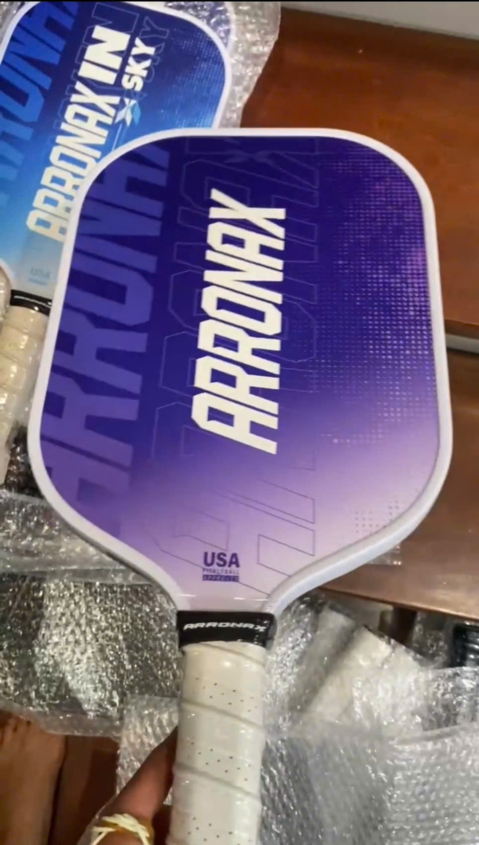 Vợt Pickleball ARRONAX CP02 chất liệu Carbon fiber T700 - chính hãng full tem cty