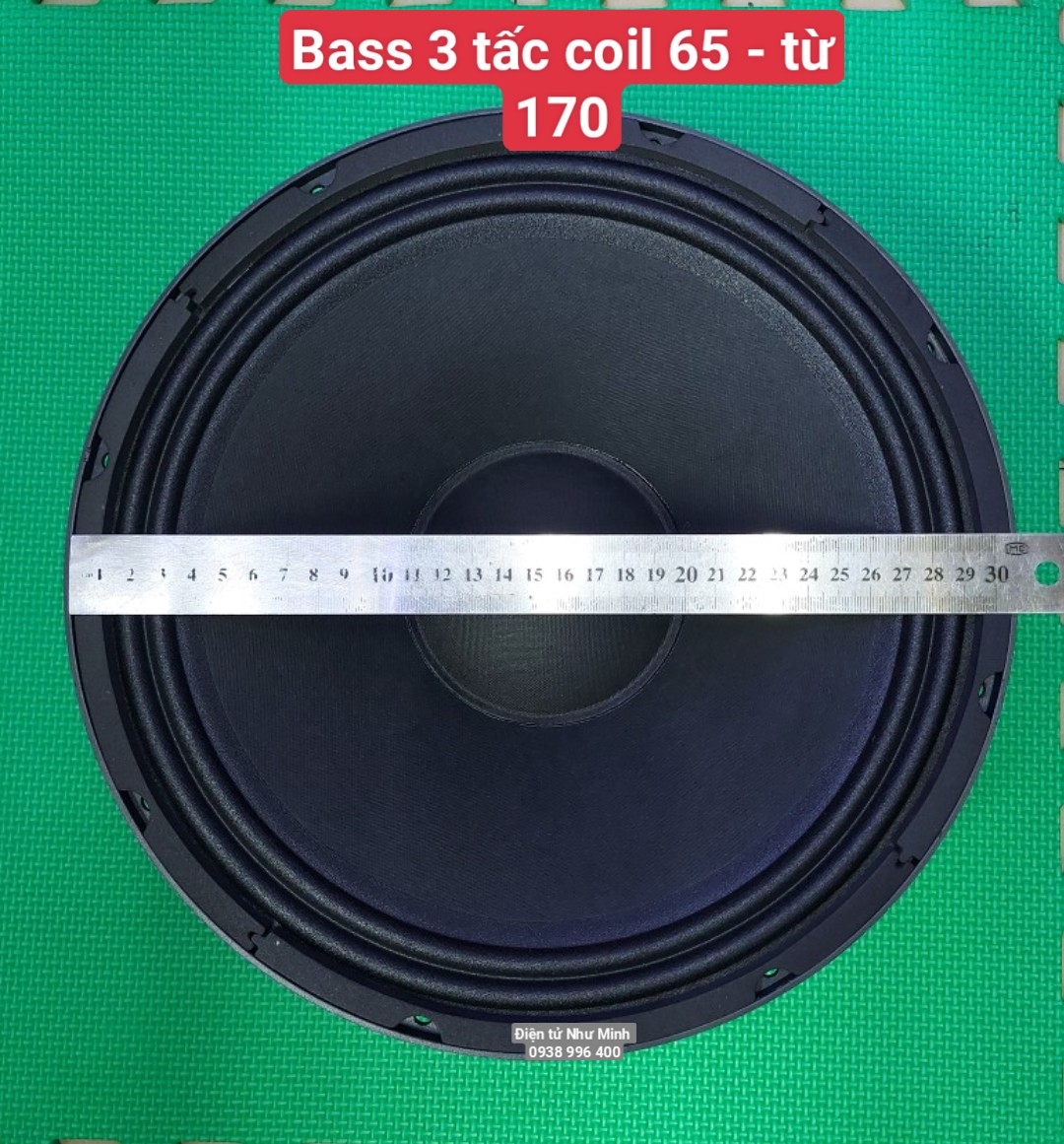 Loa Bass 30 Cao Cấp Coil 65-từ 170- Bass chuyên loa kéo 6 omh ( gía bán 1 cái )