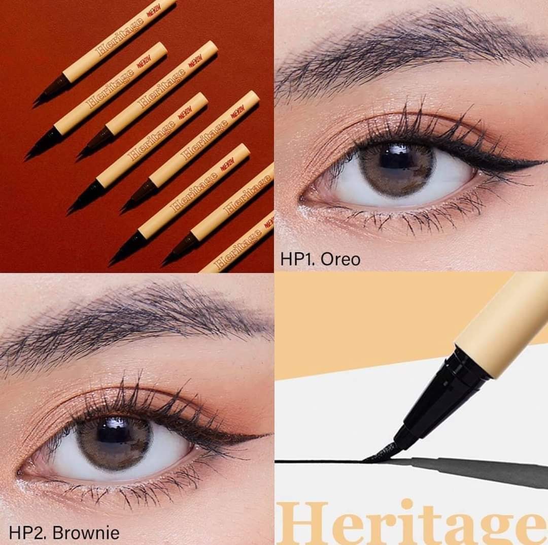 Bút Kẻ Mắt Nước Chống Trôi Hiệu Quả Cho Đôi Mắt Sắc Nét Merzy The Heritage Pen Eyeliner 0.5g