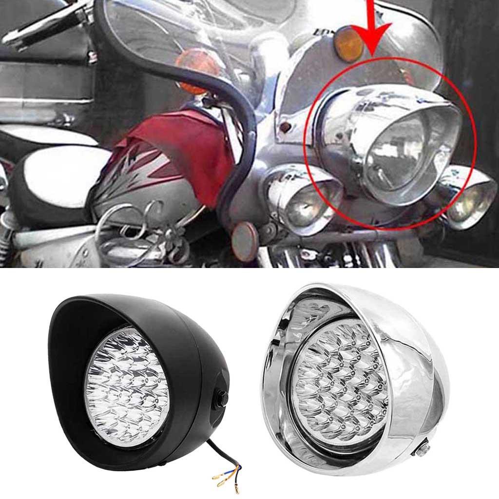 Bright LED Motorcycle Headlight for  Retro Stryle 12V/55W