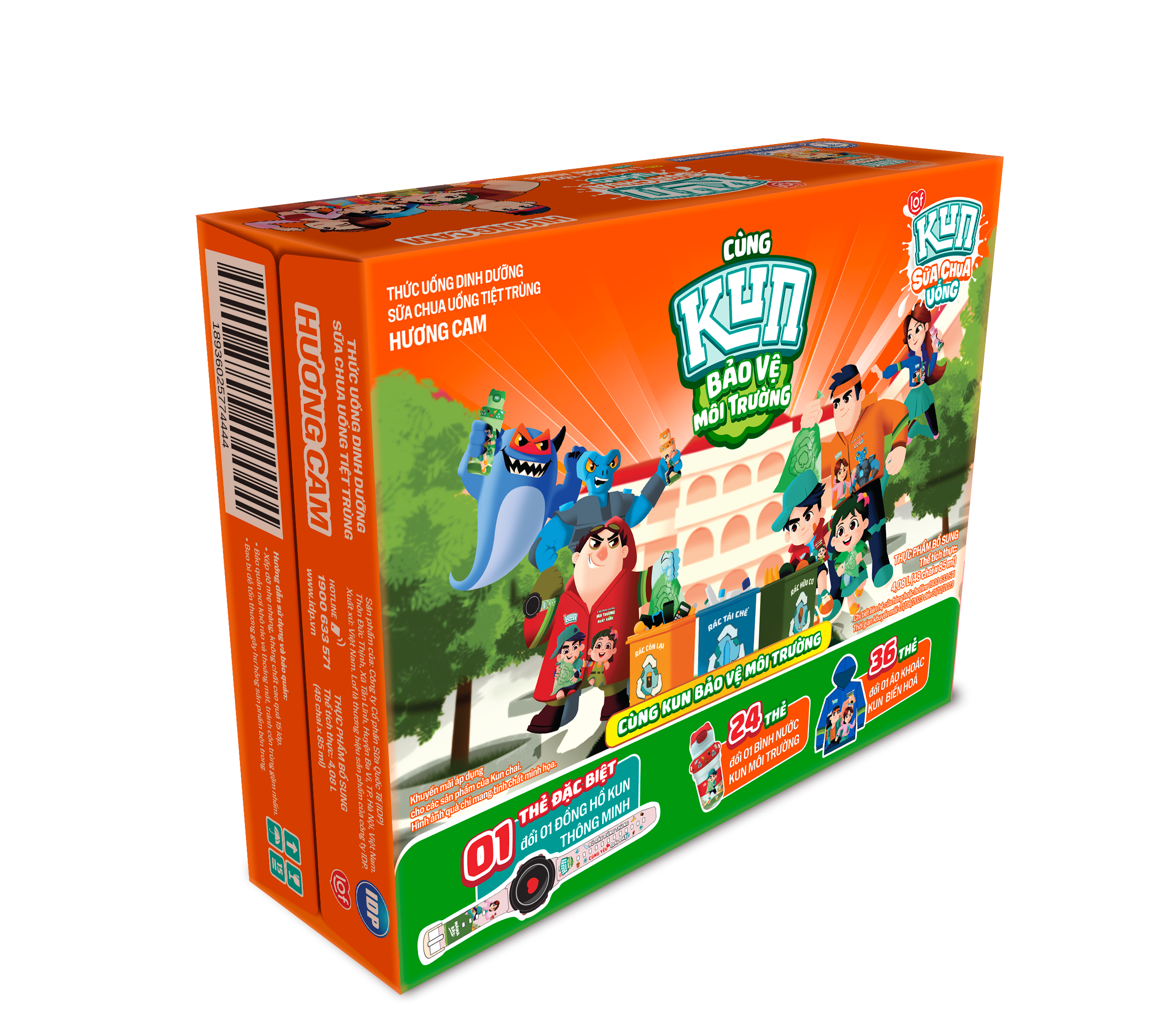 Thùng 48 Chai Sữa Chua Uống KUN K2 85ml/chai