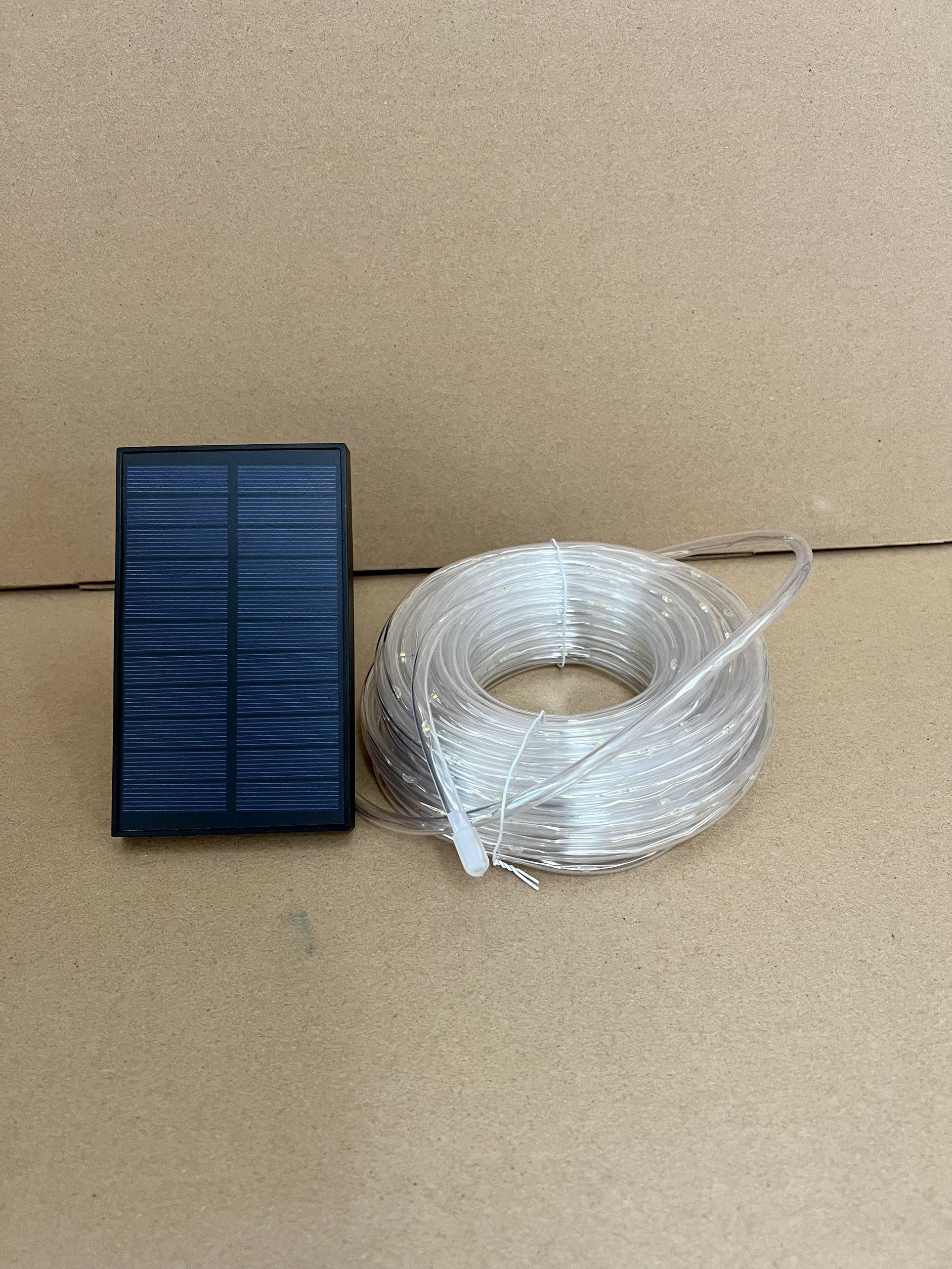 Dây led trang trí, led dây năng lượng mặt trời 7 màu dài 20m, chuyên trang trí lễ hội cây cảnh sân vườn, chống thấm nước an toàn dễ sử dụng