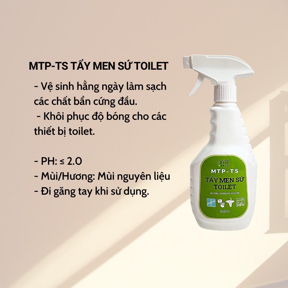 Nước tẩy nhà tắm, toilet, bồn cầu, tường sàn Nhà Tắm MTP-TS - Tẩy Cặn Canxi, Vết Nước Cứng, Vết Bẩn Lâu Ngày