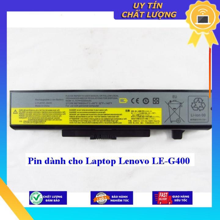Pin dùng cho Laptop Lenovo LE G400 - Hàng Nhập Khẩu MIBAT581
