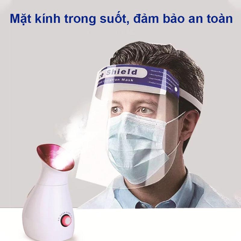 Kính Chống Giọt Bắn, Kính Chống Dịch Face Shield Đệm Mút Xốp Bảo Vệ 3 Chiều An Toàn Tiện Lợi – K024 - Vận Chuyển Miễn Phí Toàn Quốc