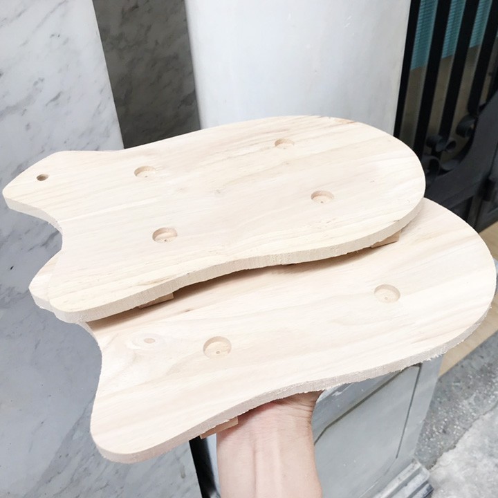 Đế Gỗ Lót Chảo Gang Làm Bò Bít Tết
