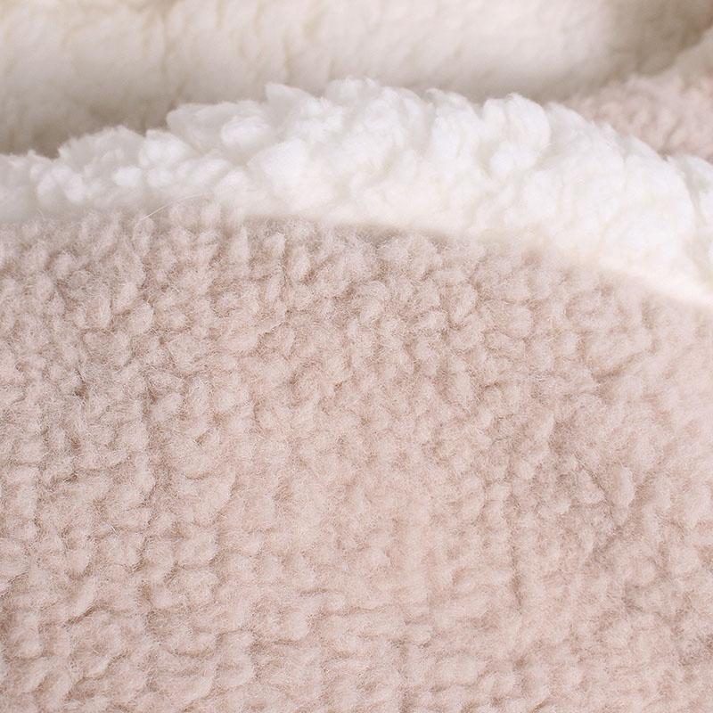 Hoạt Hình Sang Trọng Động Vật Lông Thú Giả Full Hood Dâu Nón Nữ Cô Gái Trẻ Em Trang Phục Bò Dài Khăn Găng Tay Hở Ngón Tay Bịt Tai