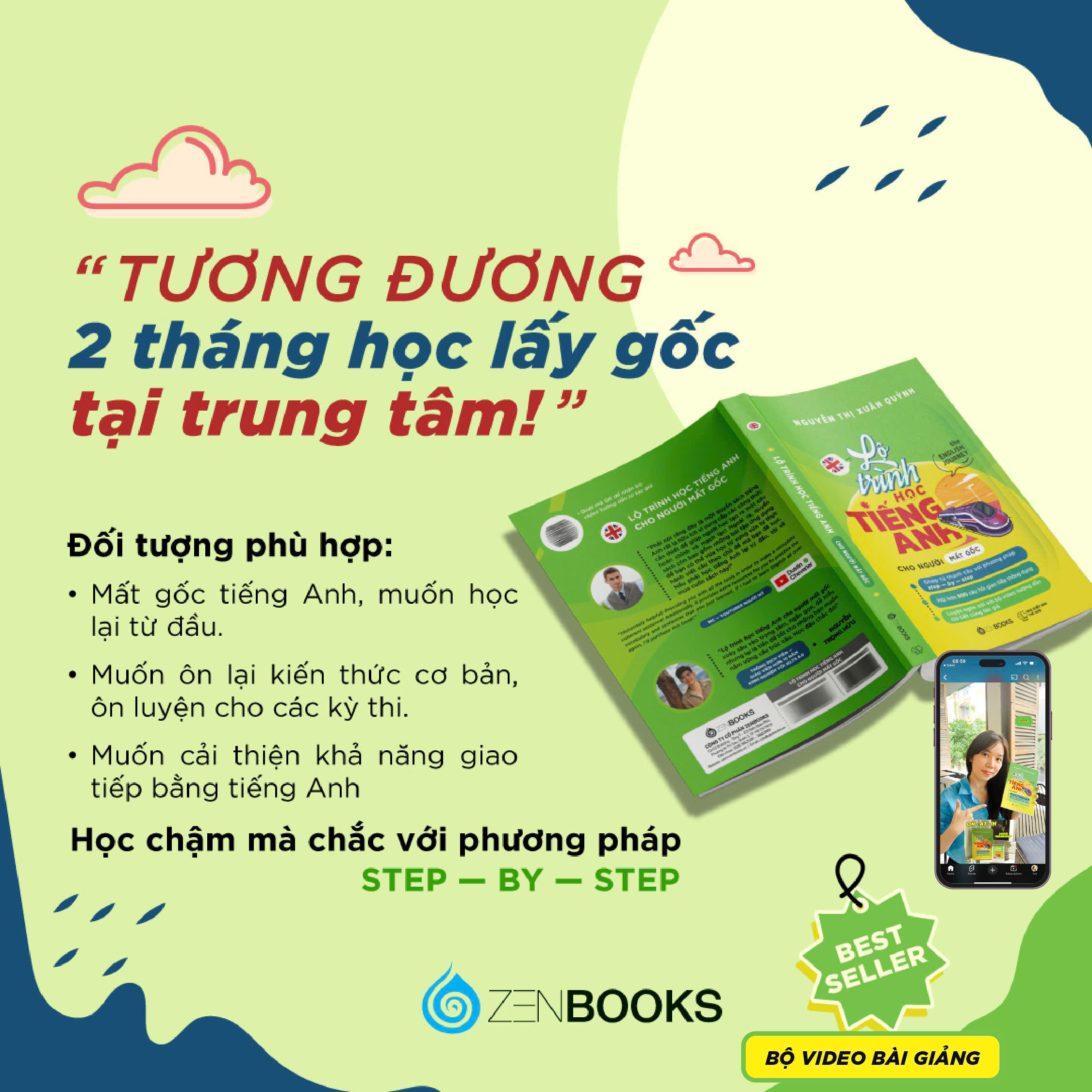 Sách - Lộ Trình Học Tiếng Anh Cho Người Mất Gốc (The English Journey) - Nguyễn Thị Xuân Quỳnh - ảnh 8