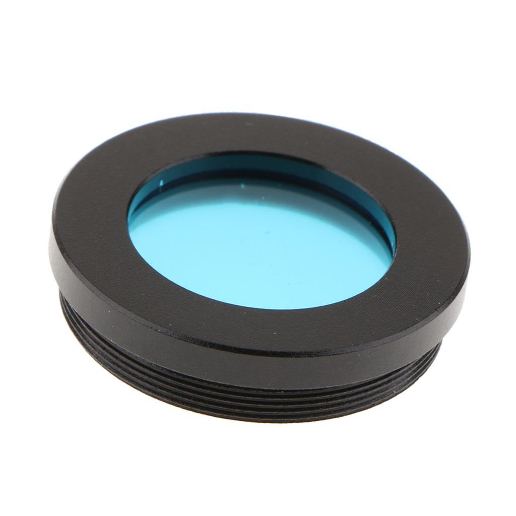 1.25" Astronomy Telescope Eyepiece Lens 7.5mm-22.5mm &Color Filter Blue