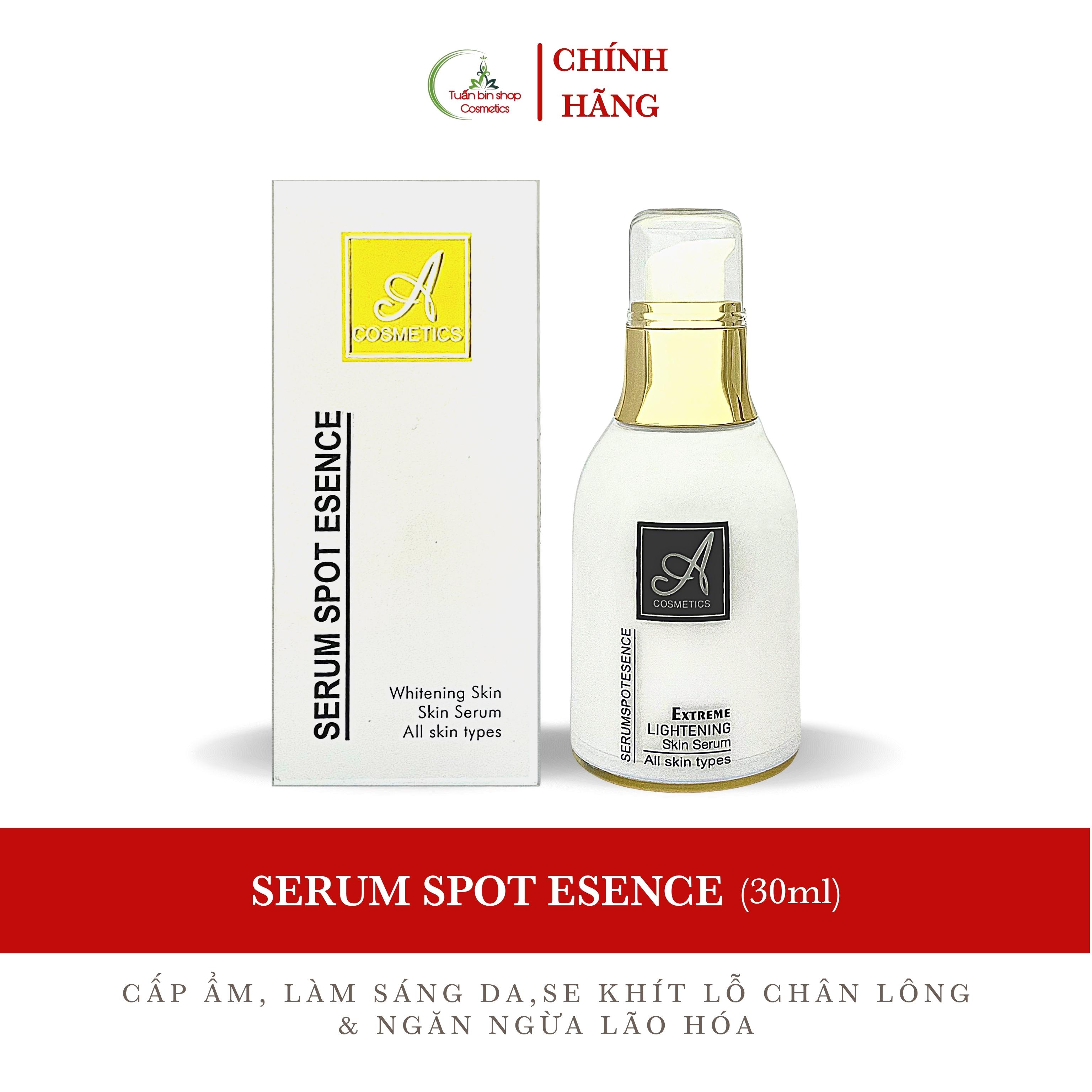Serum cấp ẩm spot esence Acosmetics, tinh chất dưỡng ẩm, phục hồi da 30ml