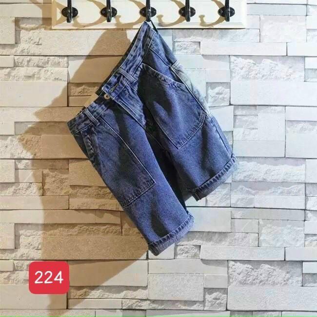 Quần short jean nam trơn cao cấp vải co dãn hàng siêu đẹp hottrend Phuongnamshop20 bb4