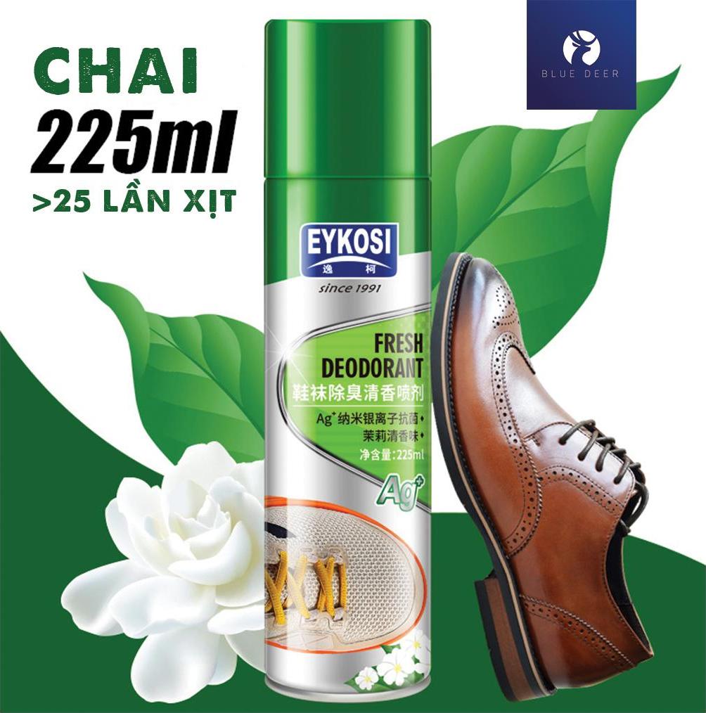 Chai Xịt Khử Mùi Giày Eykosi - Hương Hoa Lài  (225ML)