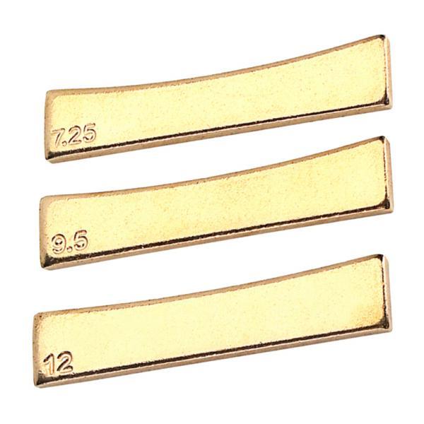 3 Ghita Điện Công Cụ Sửa Chữa Kim Loại Fretboard Báo Chí Caul Miếng Vàng